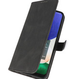 Wallet Cases Hoesje voor Samsung Galaxy S22 Ultra Zwart