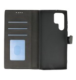 Custodie a Portafoglio Custodia per Samsung Galaxy S22 Ultra Black