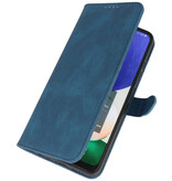 Wallet Cases Hoesje voor Samsung Galaxy S22 Ultra Blauw