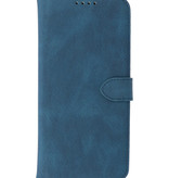 Wallet Cases Hoesje voor Samsung Galaxy S22 Ultra Blauw