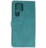 Pung etui Cover til Samsung Galaxy S22 Ultra Dark Green