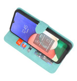 Funda tipo cartera para Samsung Galaxy S22 Ultra Turquesa