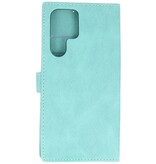 Funda tipo cartera para Samsung Galaxy S22 Ultra Turquesa
