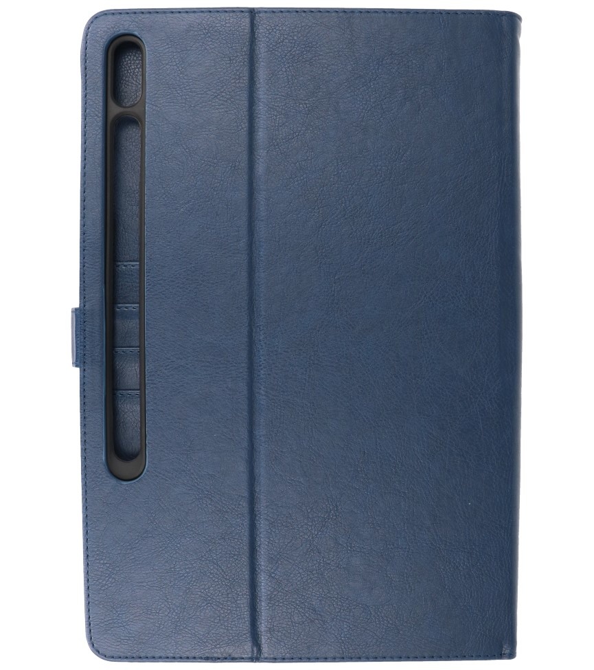 Funda tipo libro para Samsung Tab S8 azul marino