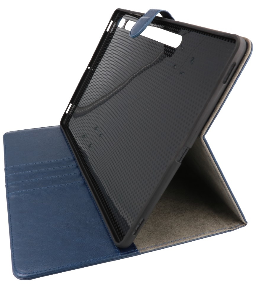 Funda tipo libro para Samsung Tab S8 azul marino