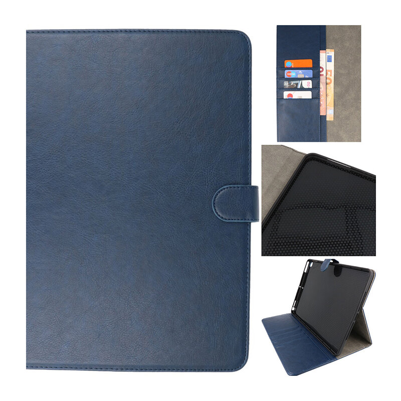 Book Case pour iPad Pro 11 2021 - 2020 - 2018 Marine
