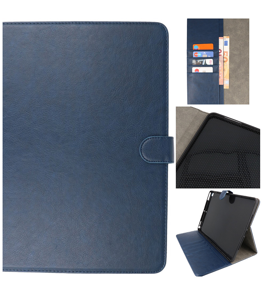 Book Case voor iPad Pro 11 2021 - 2020 - 2018 Navy