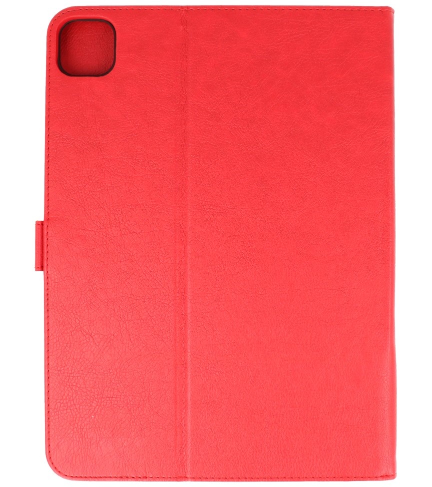 Book Case for iPad Pro 11 2021 - 2020 - 2018 Red