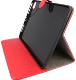 Book Case pour iPad Pro 11 2021 - 2020 - 2018 Rouge
