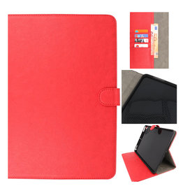 Book Case pour iPad Pro 11 2021 - 2020 - 2018 Rouge