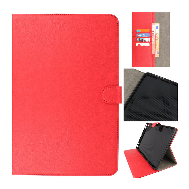 Book Case for iPad Pro 11 2021 - 2020 - 2018 Red