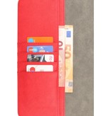 Funda tipo libro para Samsung Tab S8 roja