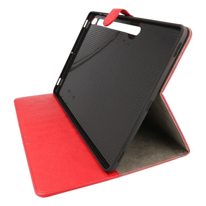 Funda tipo libro para Samsung Tab S8 roja