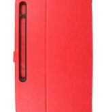 Book Case for Samsung Tab S8 Plus Red