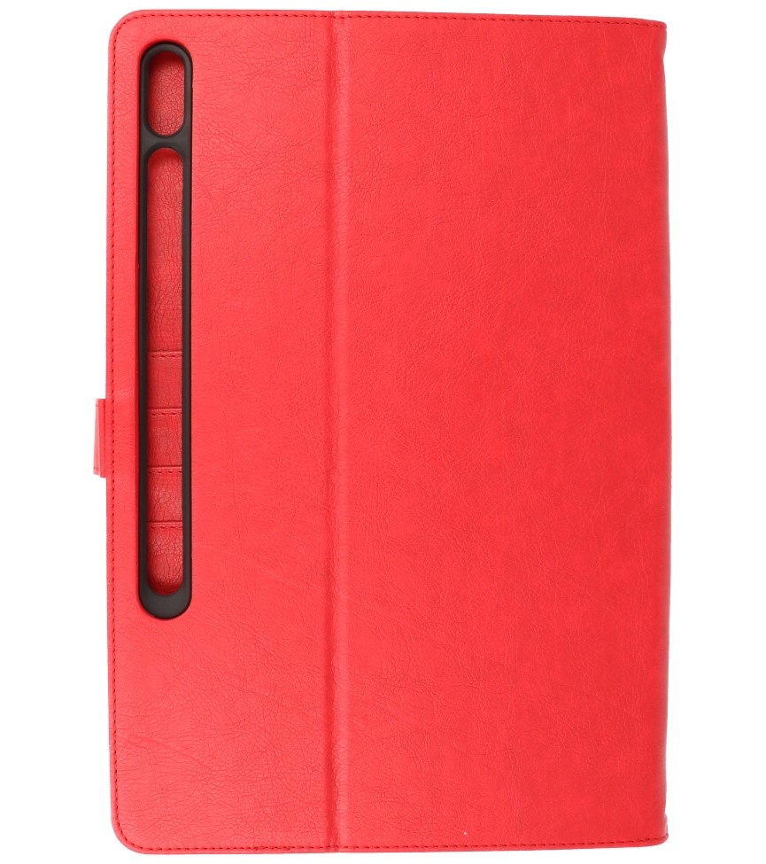 Bogetui til Samsung Tab S8 Plus Rød