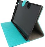 Book Case voor Samsung Tab A8 2021 Groen