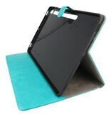 Custodia a libro per Samsung Tab S8 verde