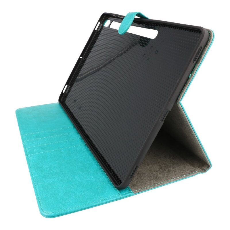 Custodia a libro per Samsung Tab S8 verde