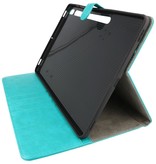 Book Case voor Samsung Tab S8 Plus Groen