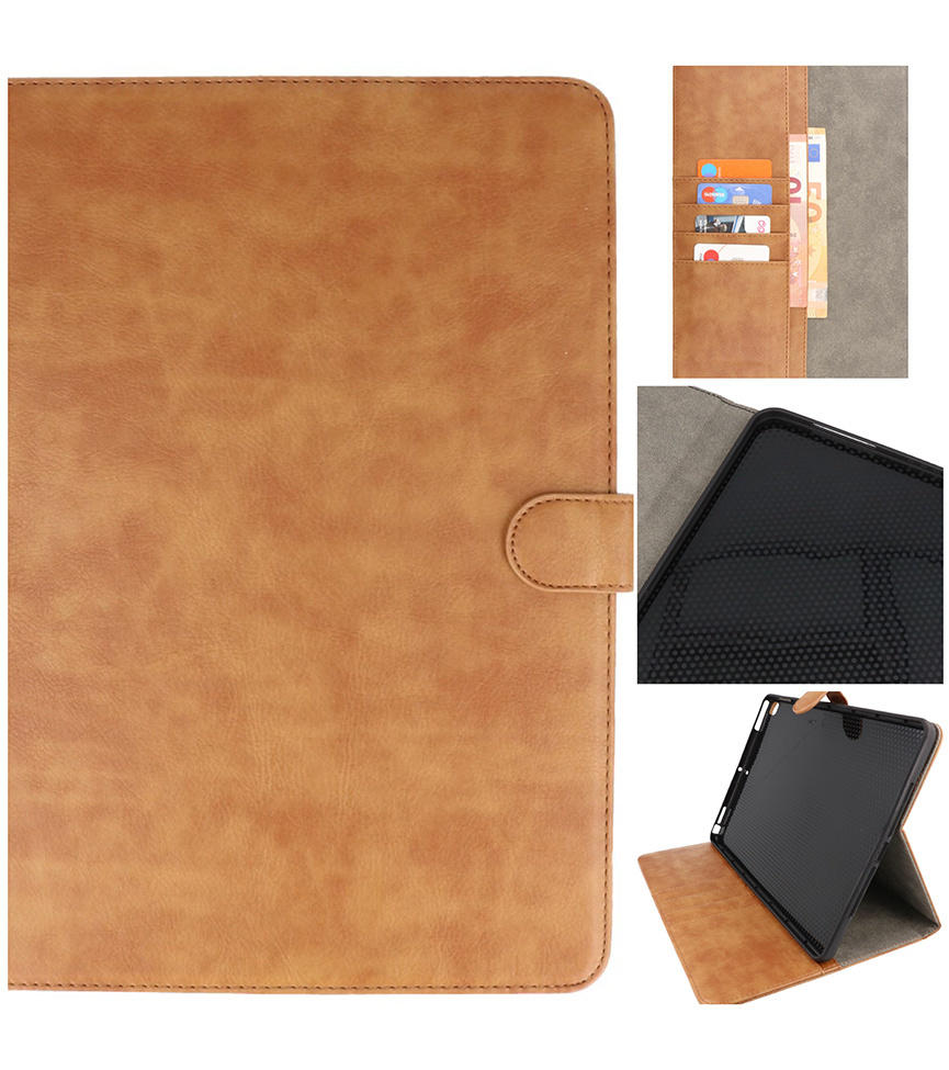 Book Case for iPad 9.7" Brown