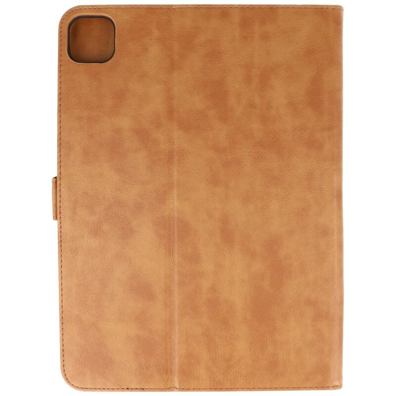 Funda tipo libro para iPad Pro 11 2021 - 2020 - 2018 Marrón