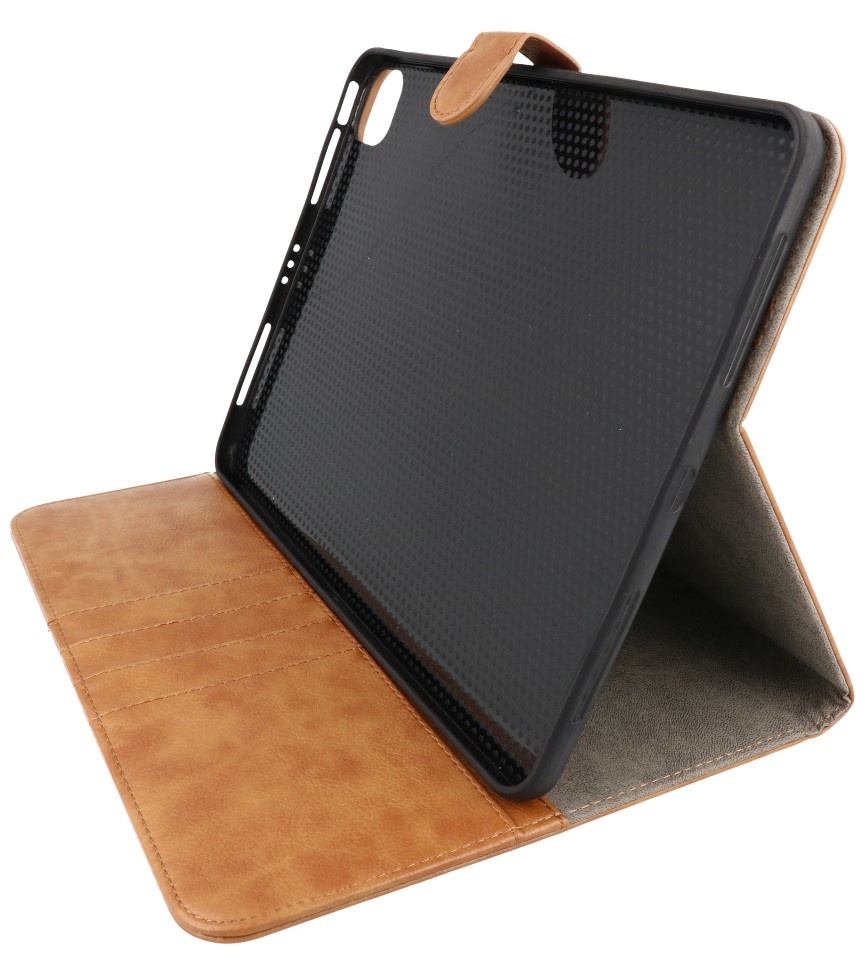 Book Case pour iPad Pro 11 2021 - 2020 - 2018 Marron