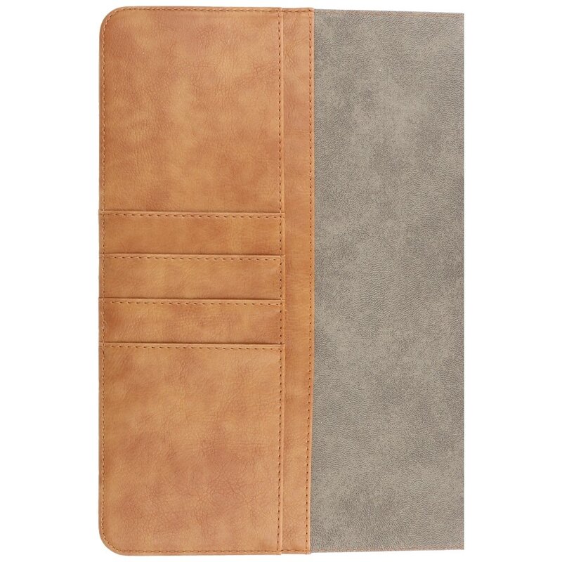 Funda tipo libro para Samsung Tab S8 Marrón