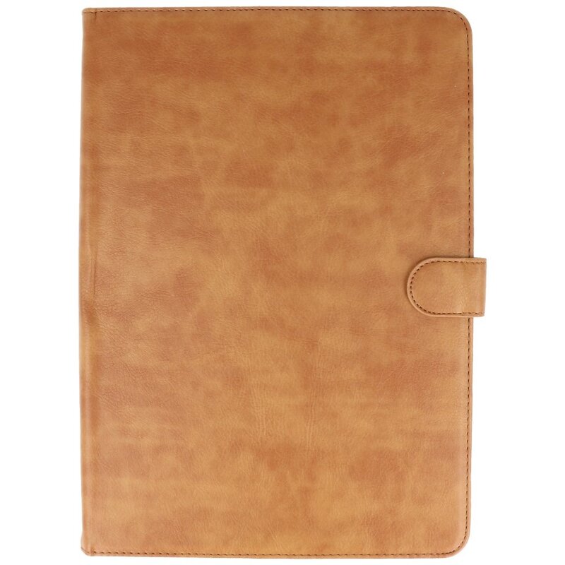 Funda tipo libro para Samsung Tab S8 Plus Marrón