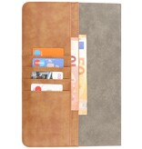 Bogetui til Samsung Tab S8 Plus Brown