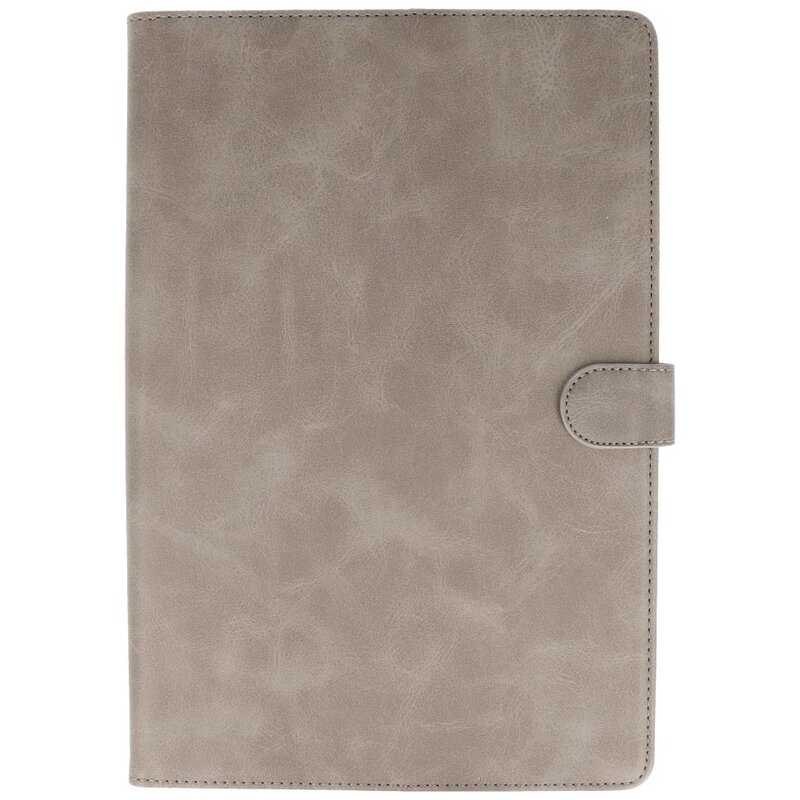 Book Case pour iPad Pro 11 2021 - 2020 - 2018 Gris