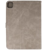 Book Case pour iPad Pro 11 2021 - 2020 - 2018 Gris
