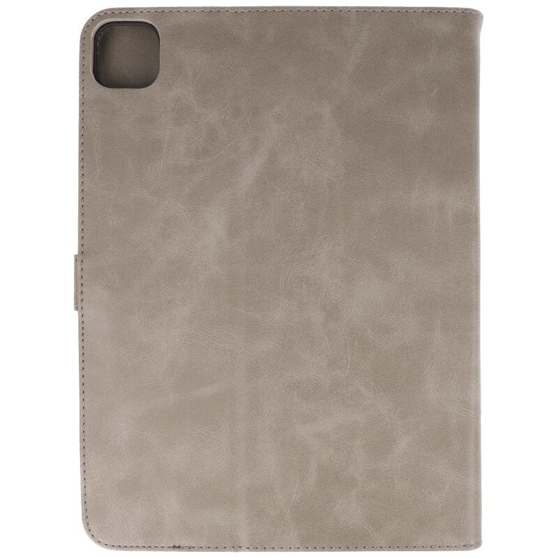 Funda tipo libro para iPad Pro 11 2021 - 2020 - 2018 Gris