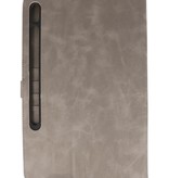 Book Case for Samsung Tab S8 Gray