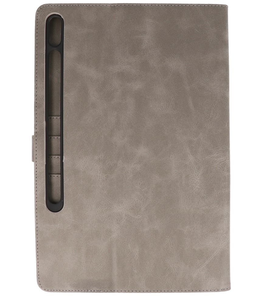 Book Case for Samsung Tab S8 Plus Gray