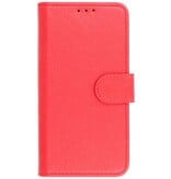 Bookstyle Wallet Cases Coque pour iPhone 14 Pro Rouge