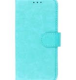 Bookstyle Wallet Cases Hoesje voor iPhone 14 Groen