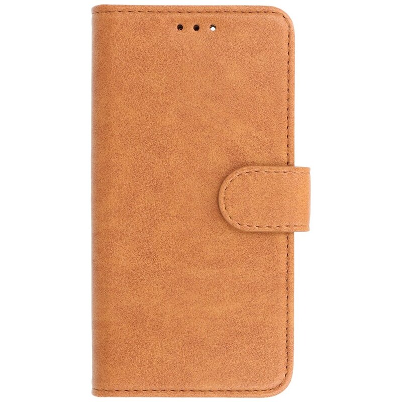 Bookstyle Wallet Cases Custodia per iPhone 14 Pro marrone