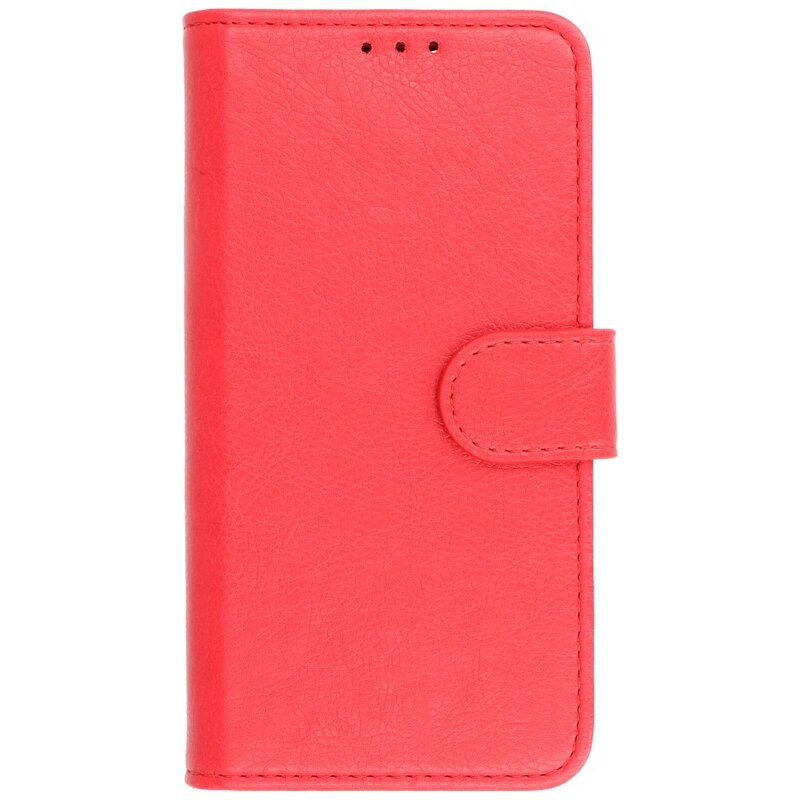 Bookstyle Wallet Cases Custodia per iPhone 14 Plus rossa
