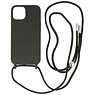 2.5 mm Case with Cord for iPhone 14 Black