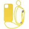 Coque 2,5 mm avec cordon pour iPhone 14 Jaune