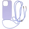 Custodia da 2,5 mm con cavo per iPhone 14 Pro viola