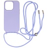 Funda de 2,5 mm con cordón para iPhone 14 Pro Púrpura