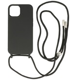 2.5mm Case with Cord for iPhone 14 Plus Black