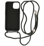 2.5mm Case with Cord for iPhone 14 Plus Black