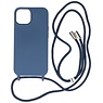 Custodia da 2,5 mm con cavo per iPhone 14 Plus Navy