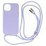 2.5mm Case with Cord for iPhone 14 Plus Purple