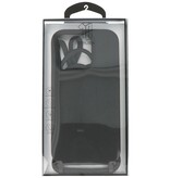 Funda de 2,5 mm con cordón para iPhone 14 Pro Max Negro
