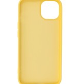 Fashion Color TPU Case iPhone 14 Gul