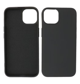 Fashion Farbe TPU Hülle iPhone 14 Plus Schwarz