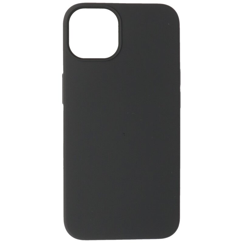 Fashion Farbe TPU Hülle iPhone 14 Plus Schwarz